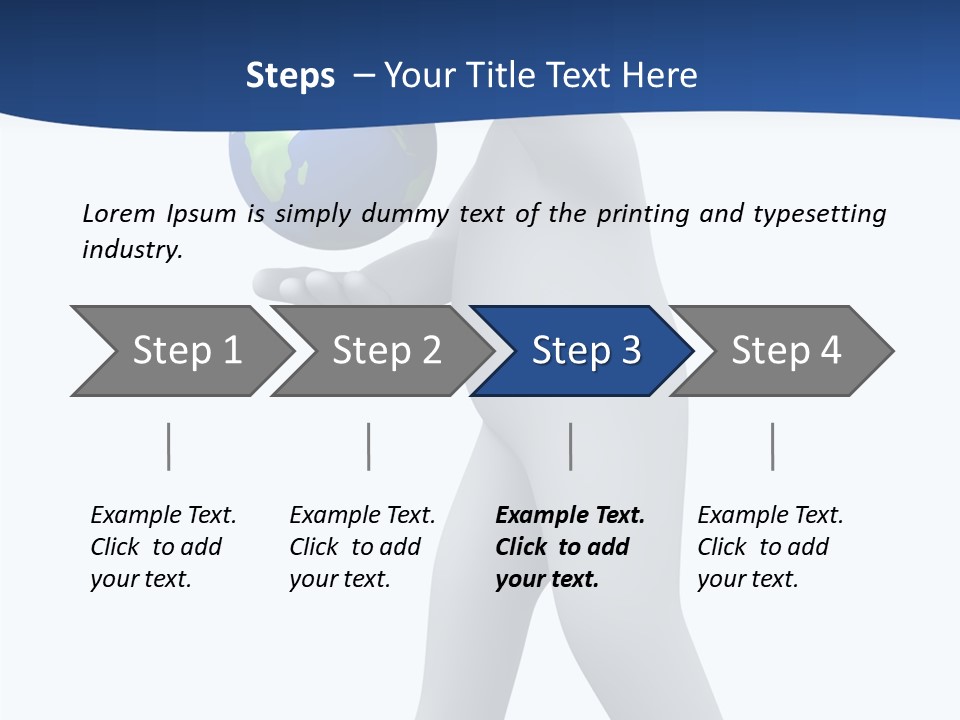 Map Pose Space PowerPoint Template