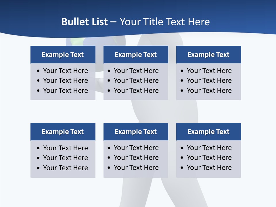 Map Pose Space PowerPoint Template