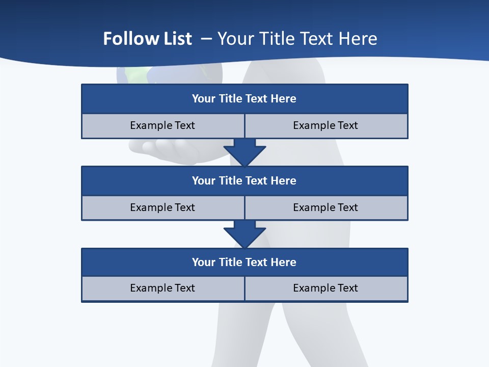 Map Pose Space PowerPoint Template