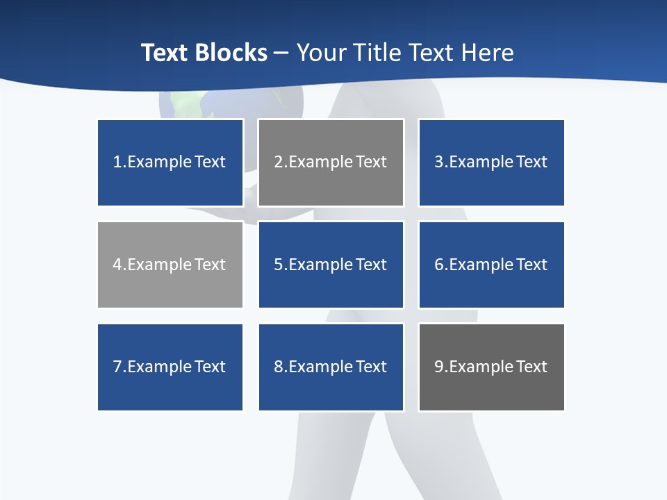 Map Pose Space PowerPoint Template