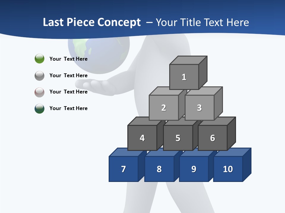 Map Pose Space PowerPoint Template