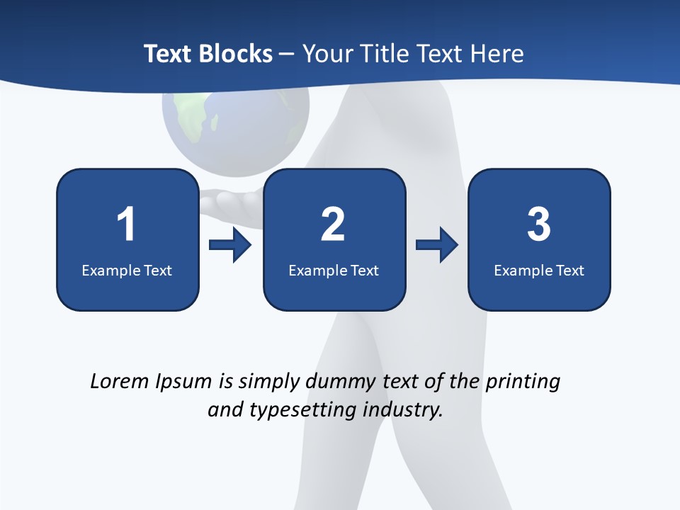 Map Pose Space PowerPoint Template