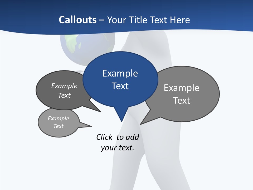 Map Pose Space PowerPoint Template
