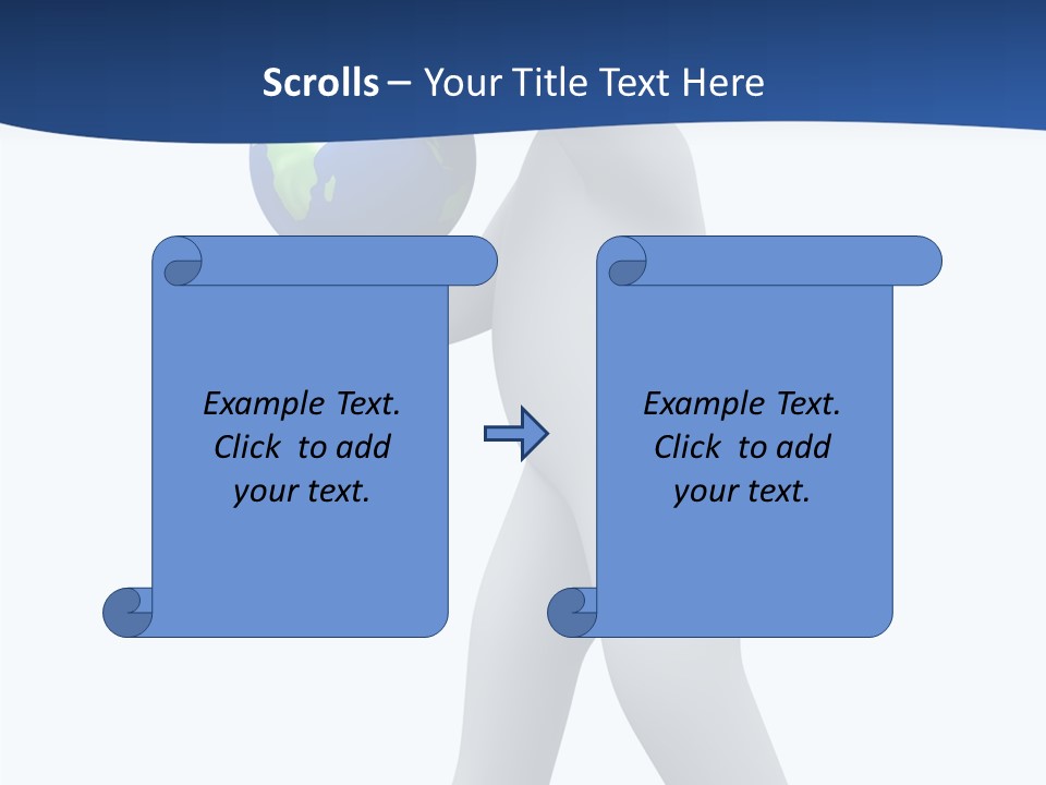 Map Pose Space PowerPoint Template