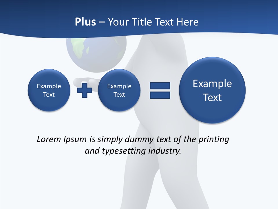 Map Pose Space PowerPoint Template