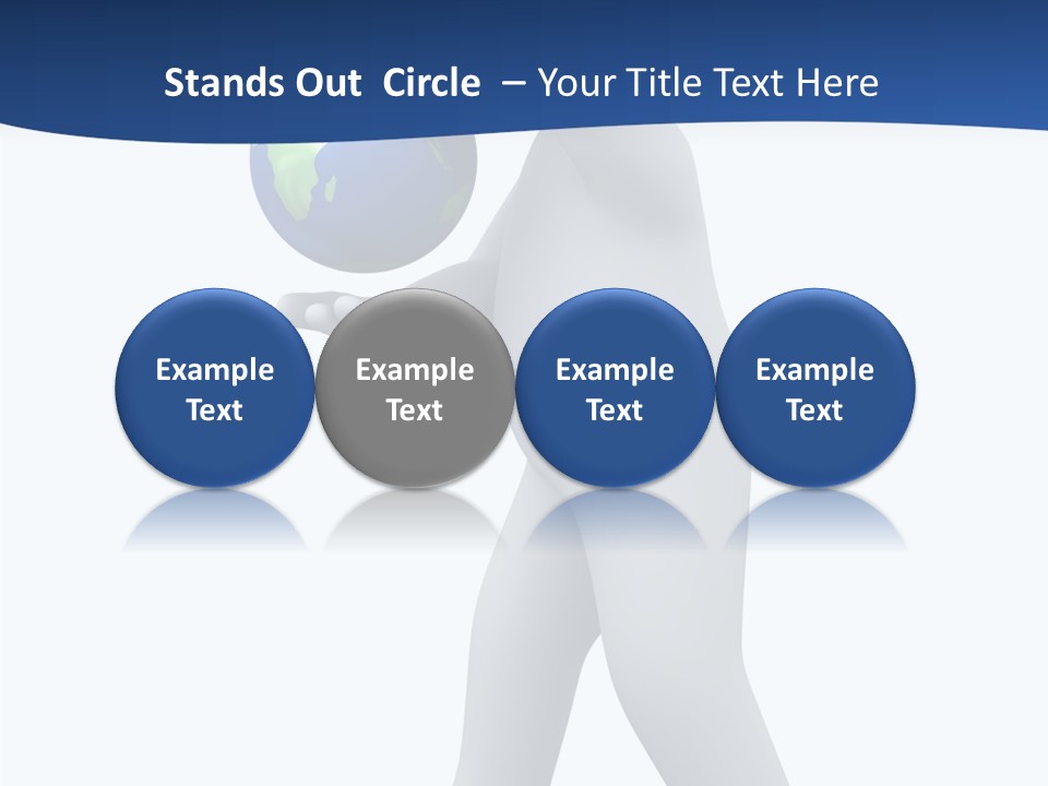 Map Pose Space PowerPoint Template