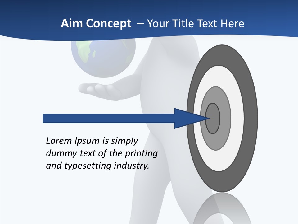 Map Pose Space PowerPoint Template