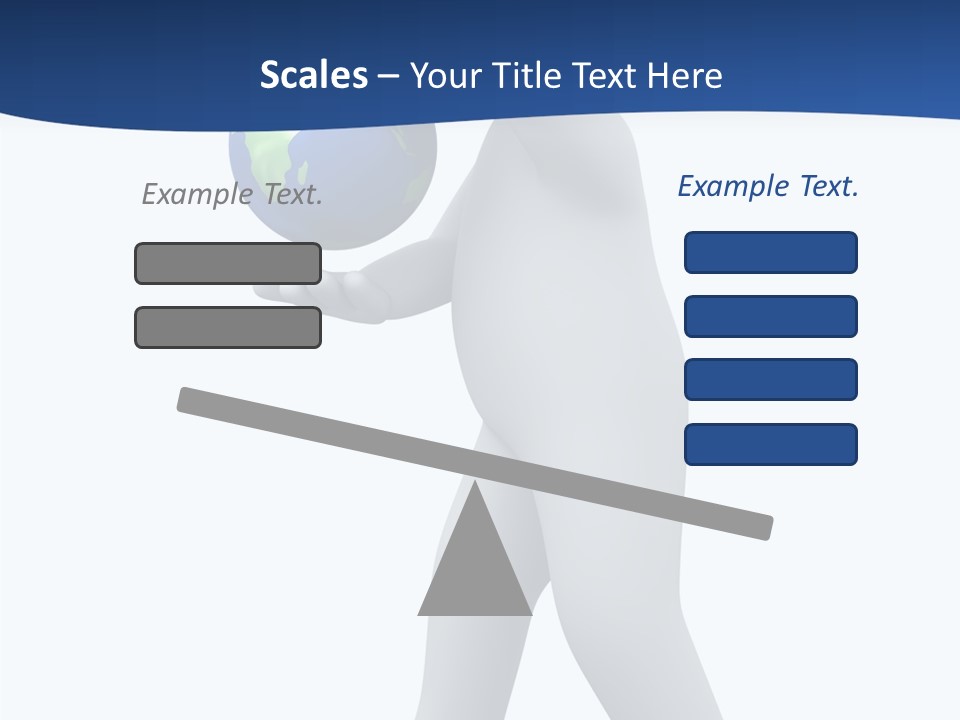 Map Pose Space PowerPoint Template