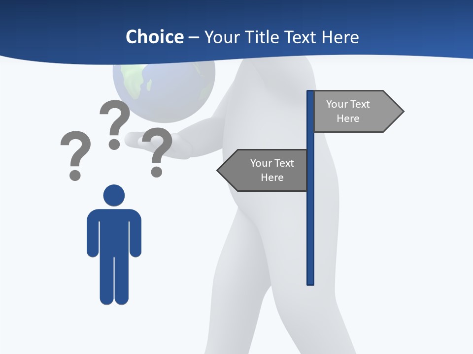 Map Pose Space PowerPoint Template