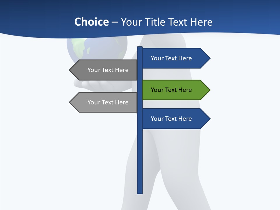 Map Pose Space PowerPoint Template