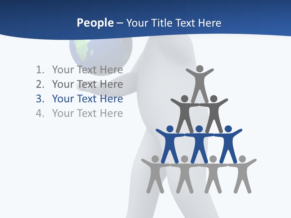 Map Pose Space PowerPoint Template