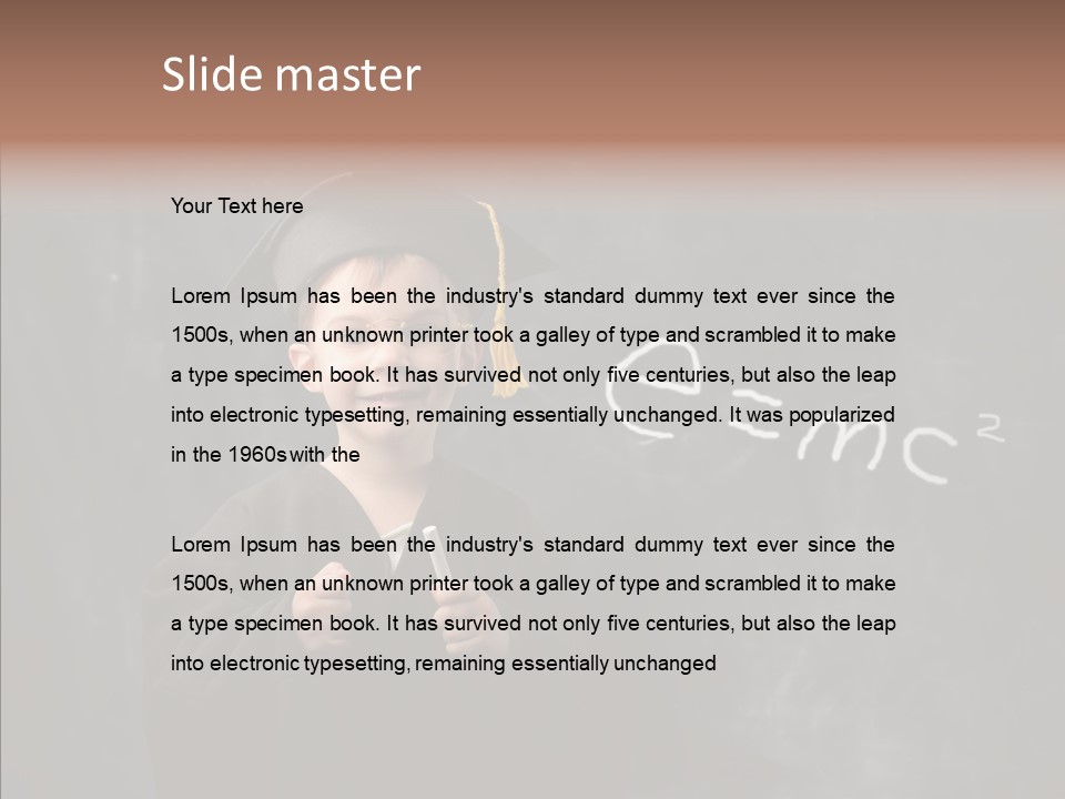 Learning Hat Education PowerPoint Template