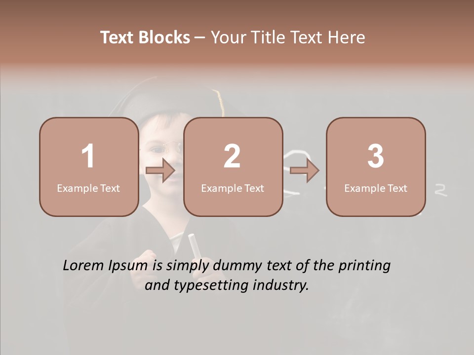 Learning Hat Education PowerPoint Template