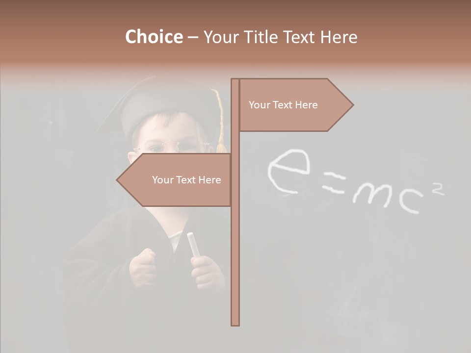 Learning Hat Education PowerPoint Template