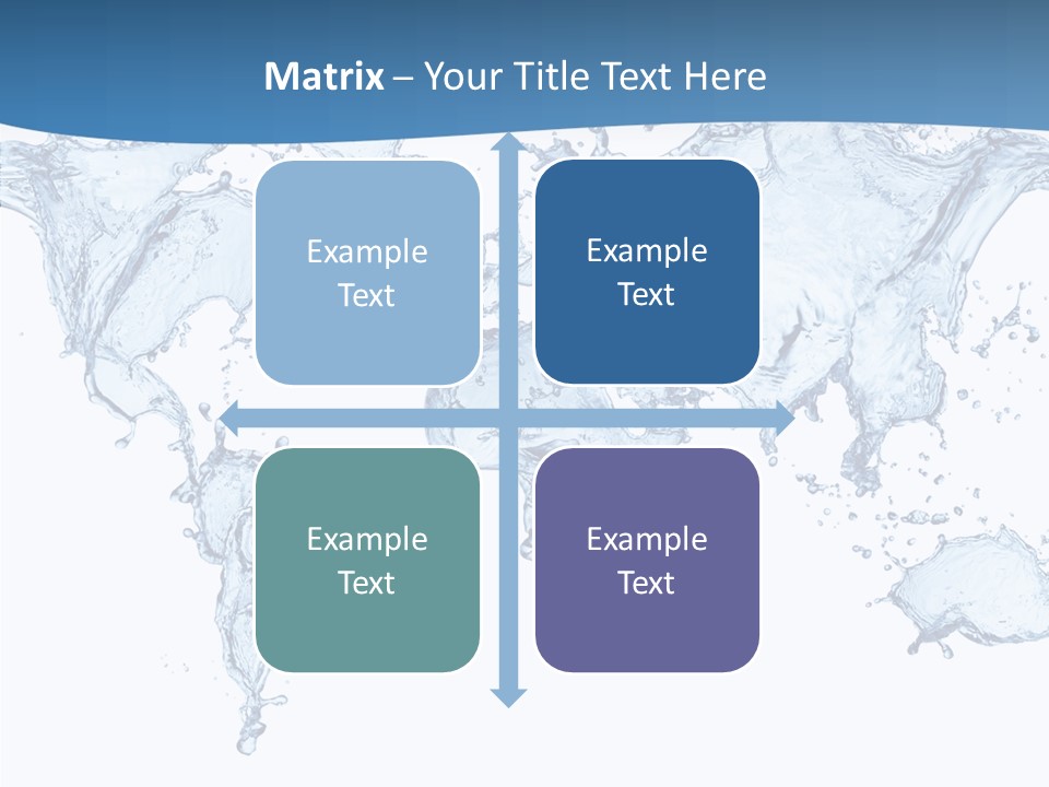 Clean White Flow PowerPoint Template