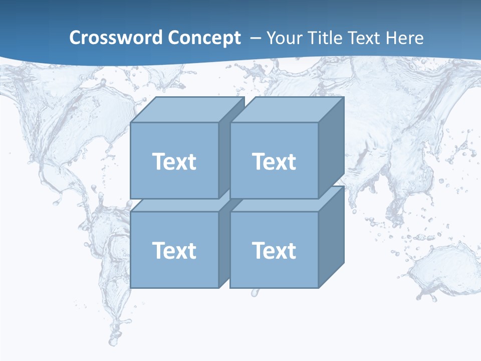 Clean White Flow PowerPoint Template