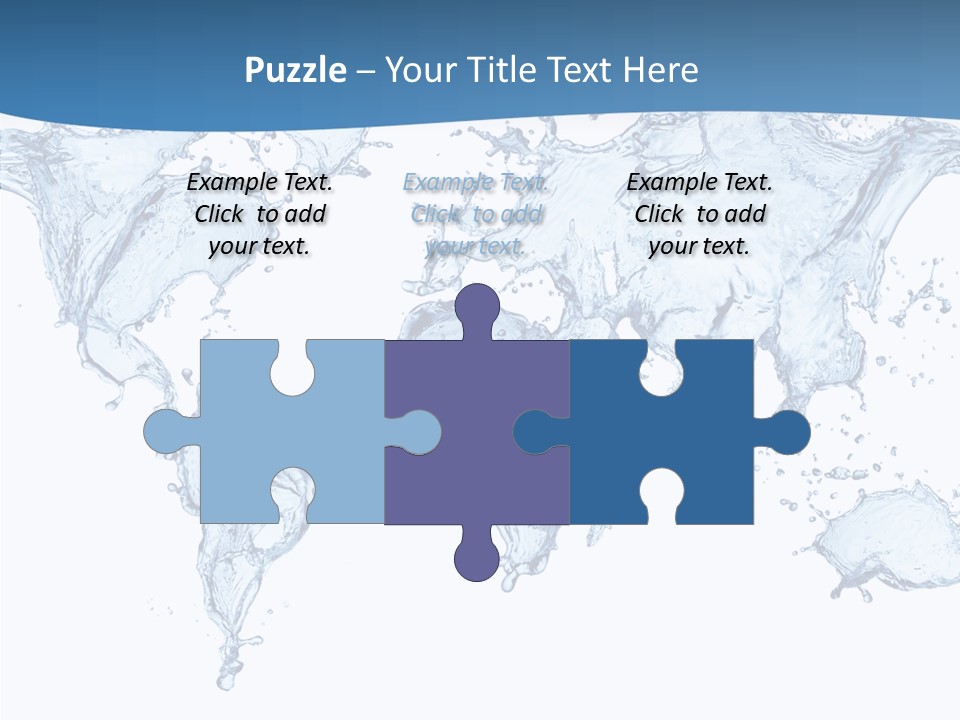 Clean White Flow PowerPoint Template