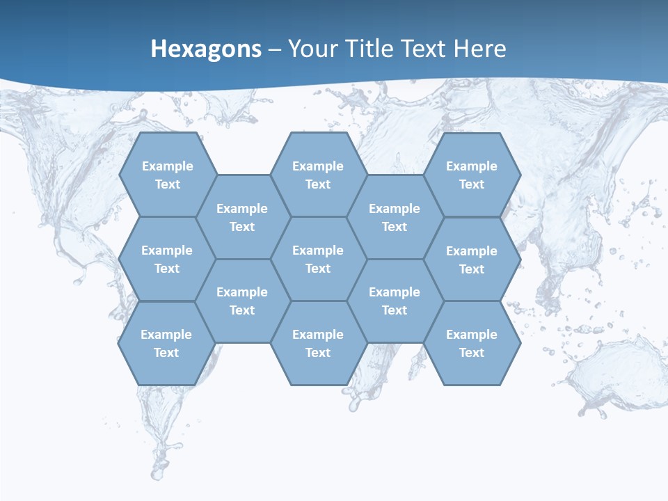 Clean White Flow PowerPoint Template