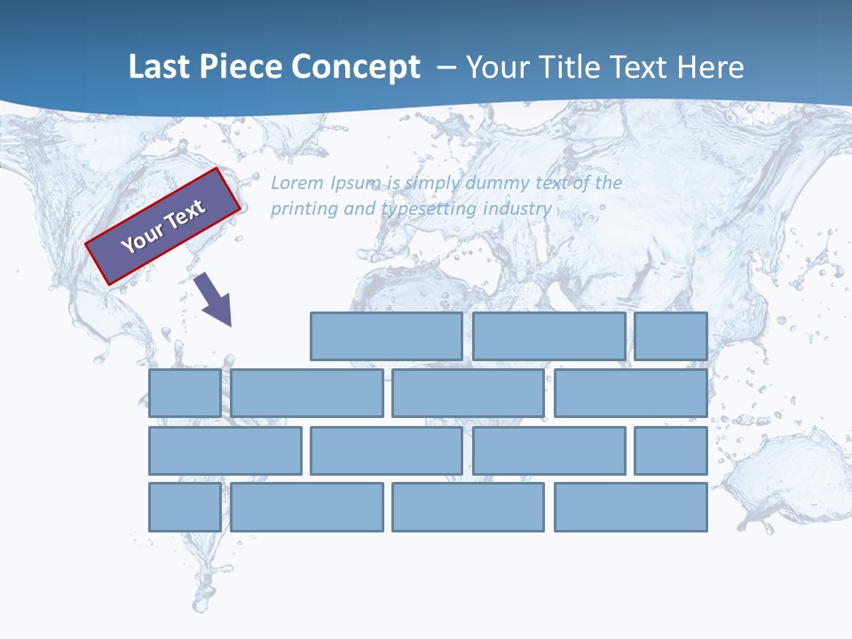 Clean White Flow PowerPoint Template