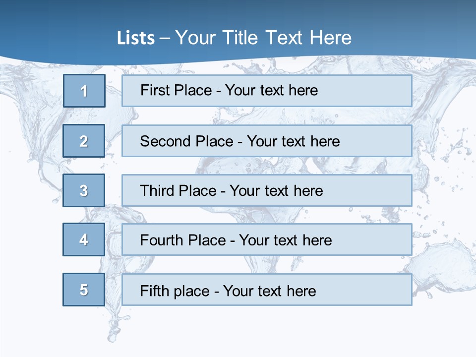 Clean White Flow PowerPoint Template