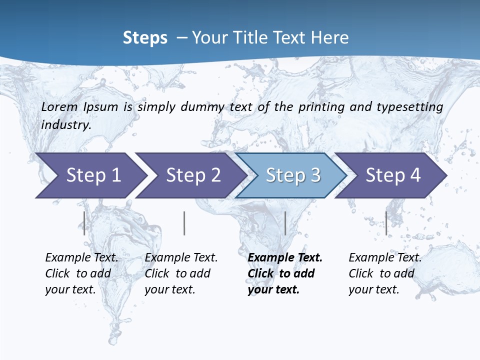Clean White Flow PowerPoint Template