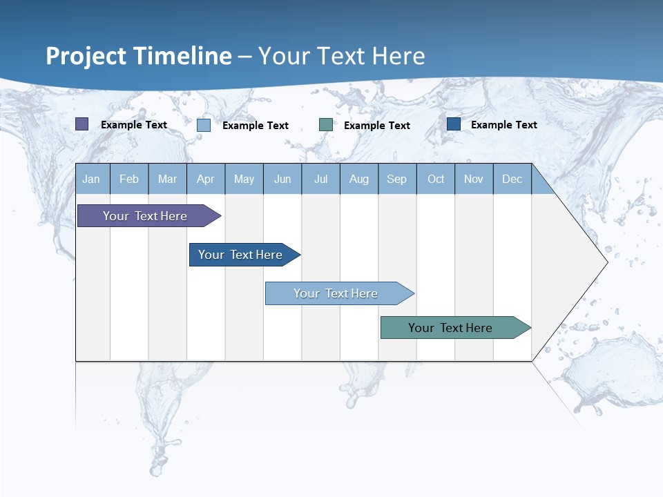 Clean White Flow PowerPoint Template
