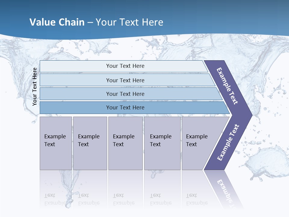 Clean White Flow PowerPoint Template