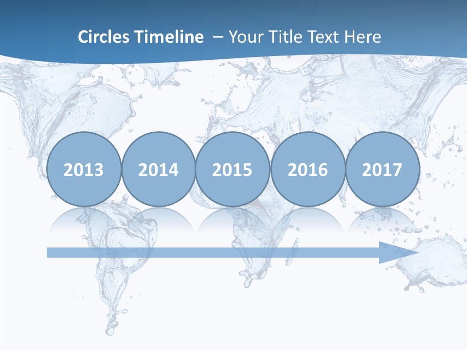 Clean White Flow PowerPoint Template
