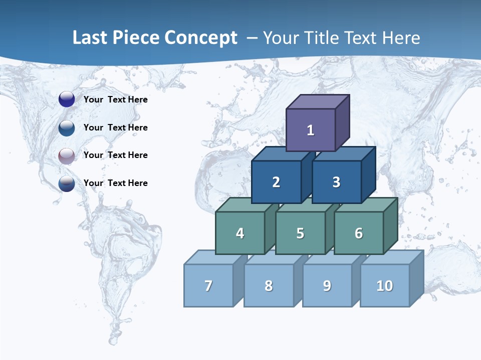 Clean White Flow PowerPoint Template