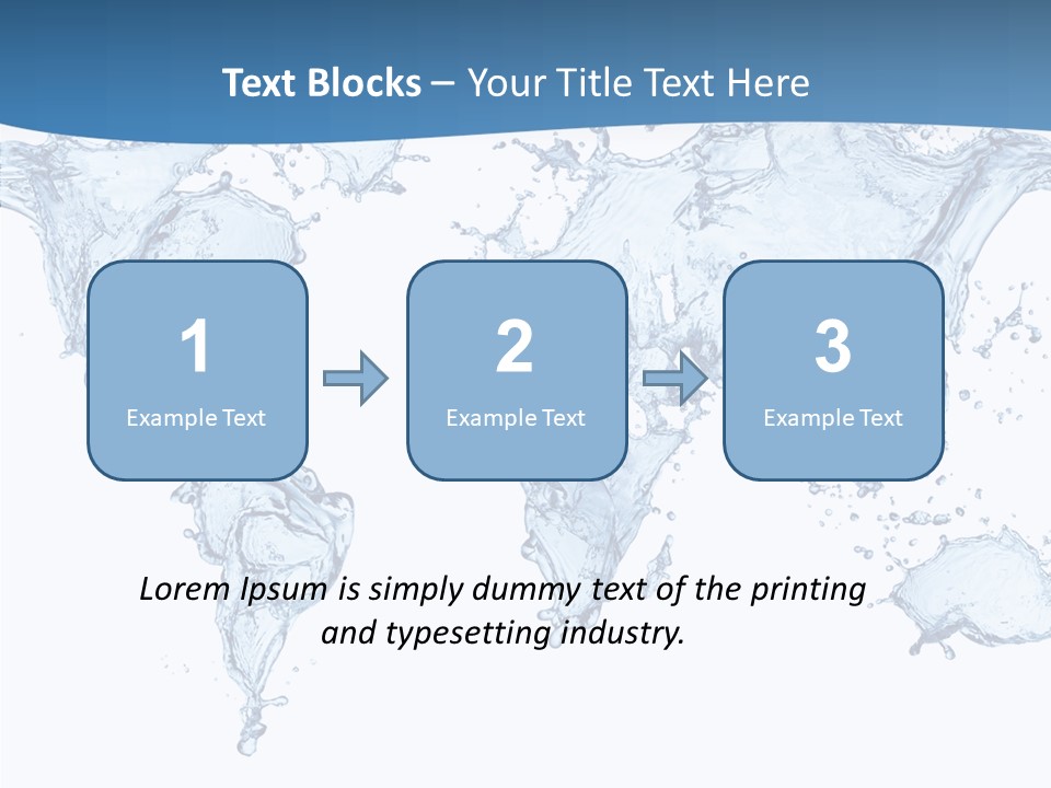 Clean White Flow PowerPoint Template