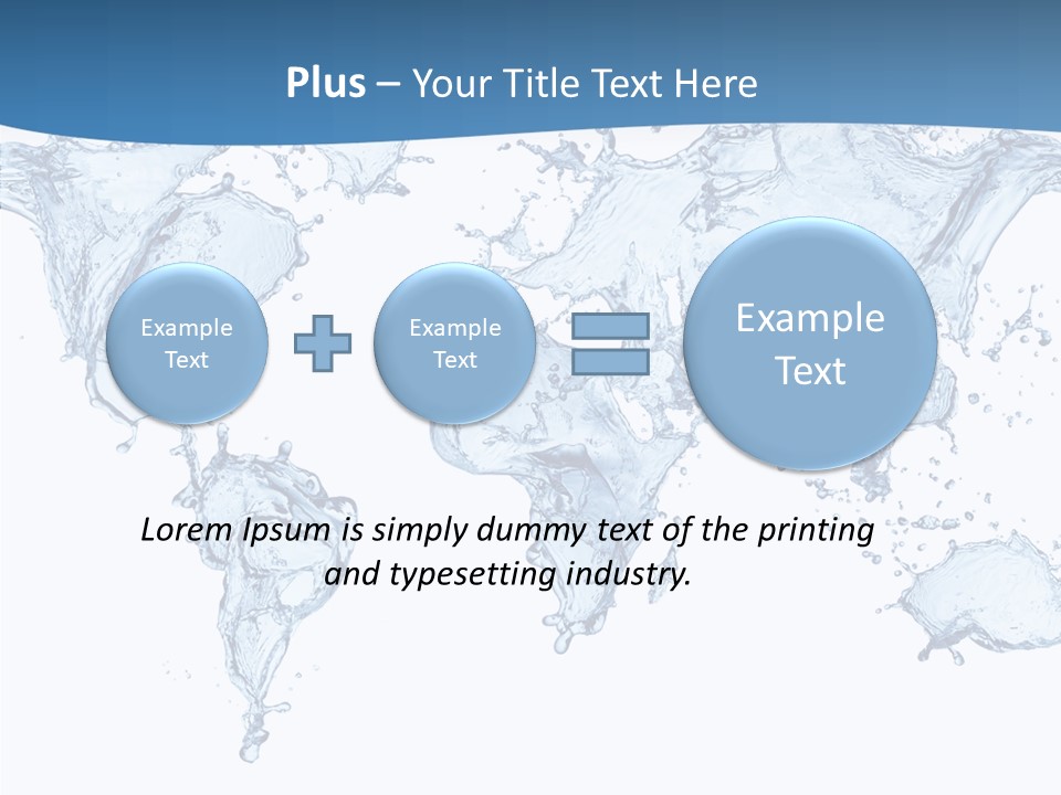 Clean White Flow PowerPoint Template