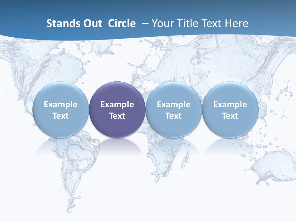 Clean White Flow PowerPoint Template