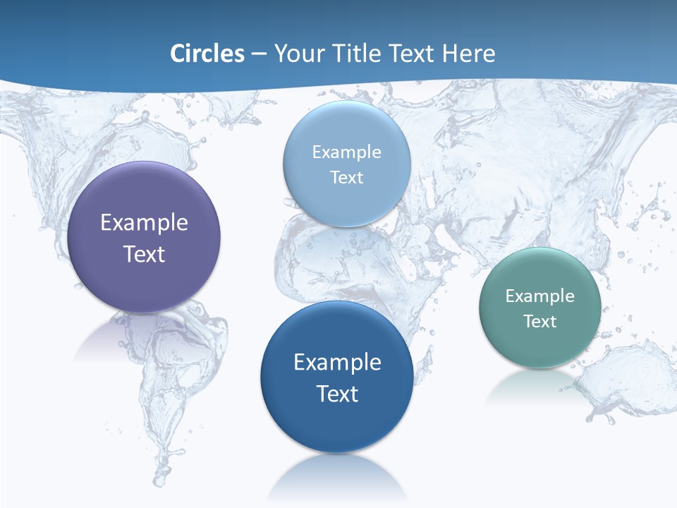 Clean White Flow PowerPoint Template