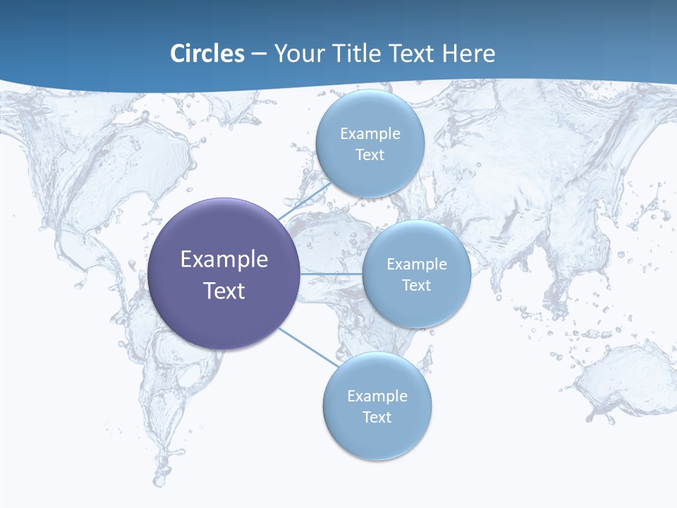 Clean White Flow PowerPoint Template