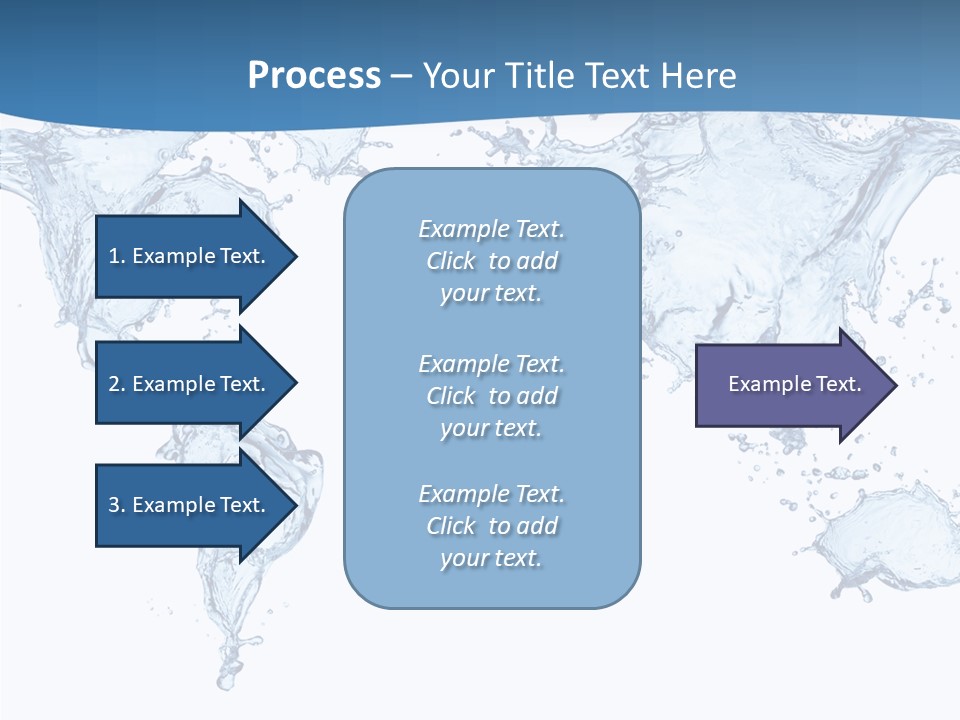 Clean White Flow PowerPoint Template