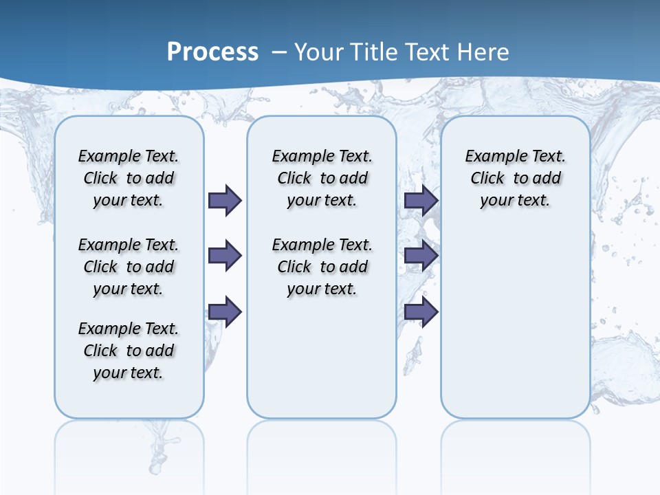 Clean White Flow PowerPoint Template