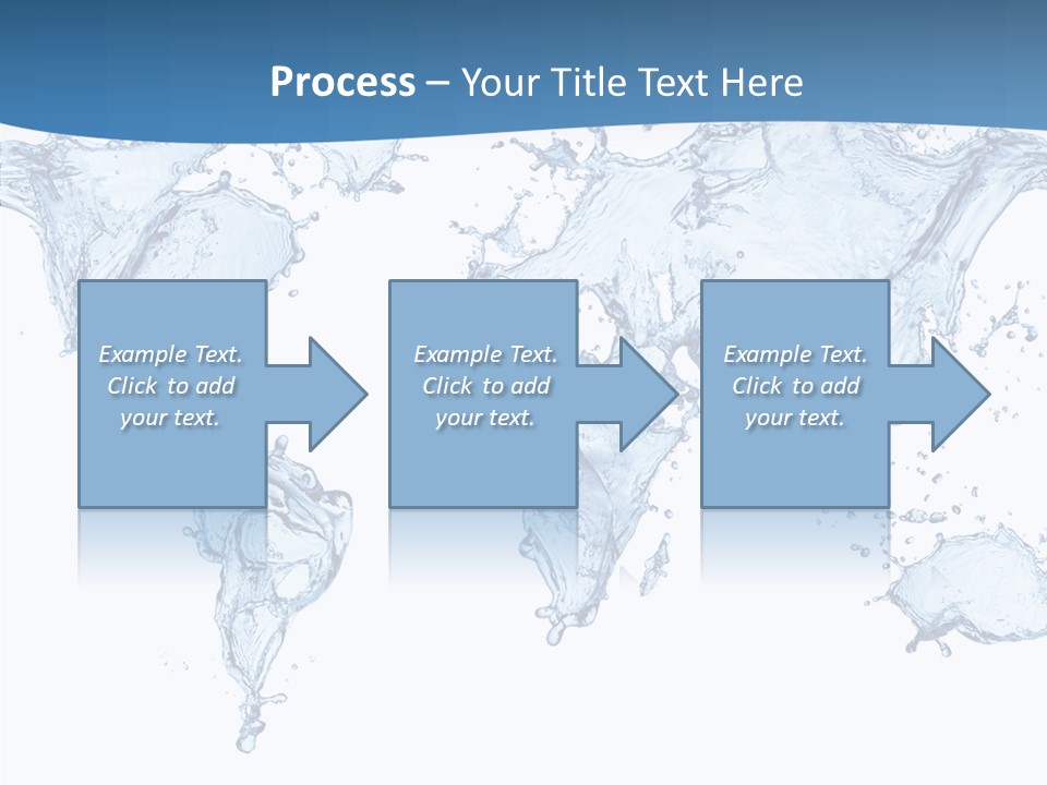 Clean White Flow PowerPoint Template