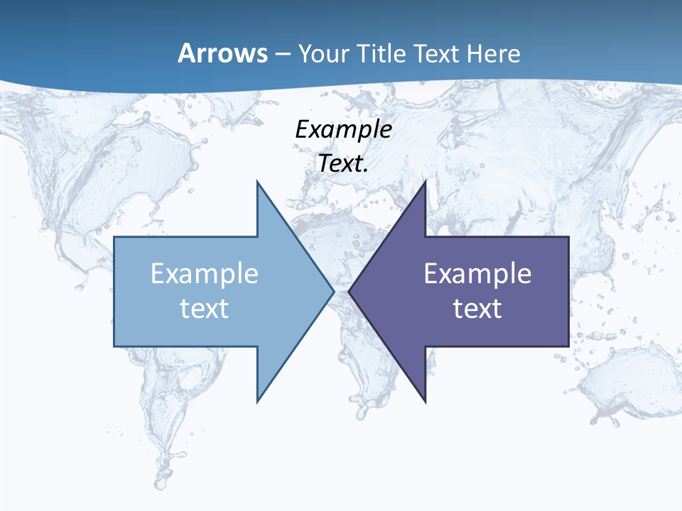 Clean White Flow PowerPoint Template