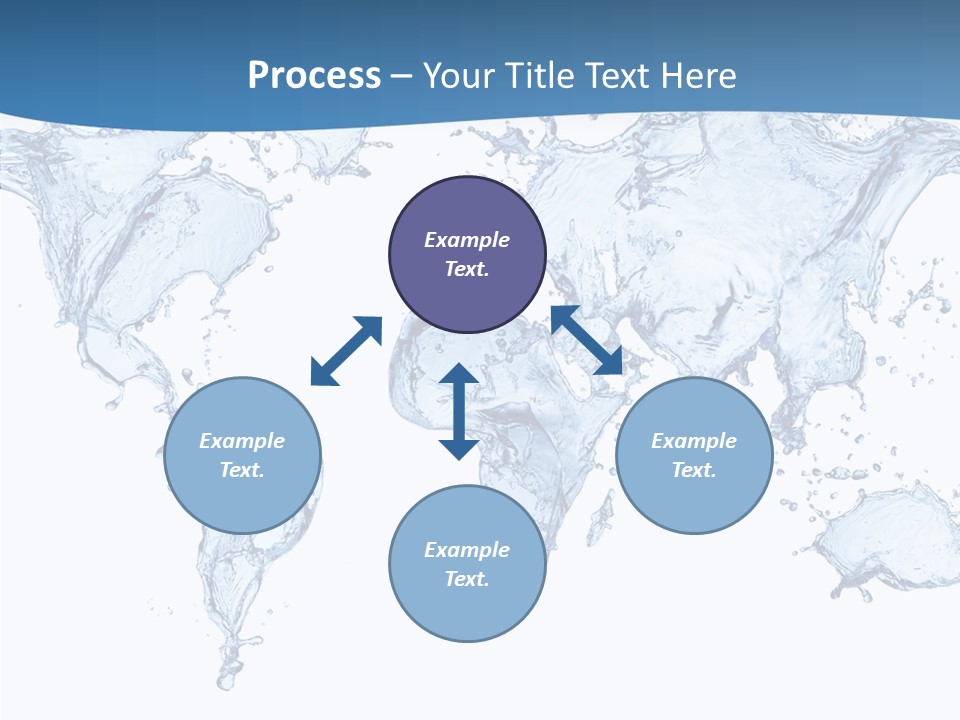 Clean White Flow PowerPoint Template