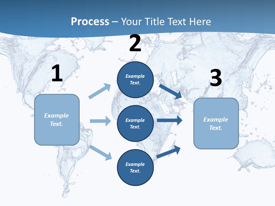 Clean White Flow PowerPoint Template