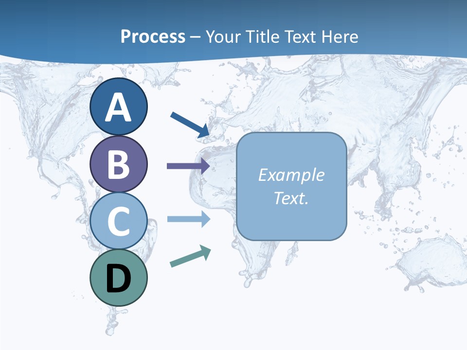 Clean White Flow PowerPoint Template
