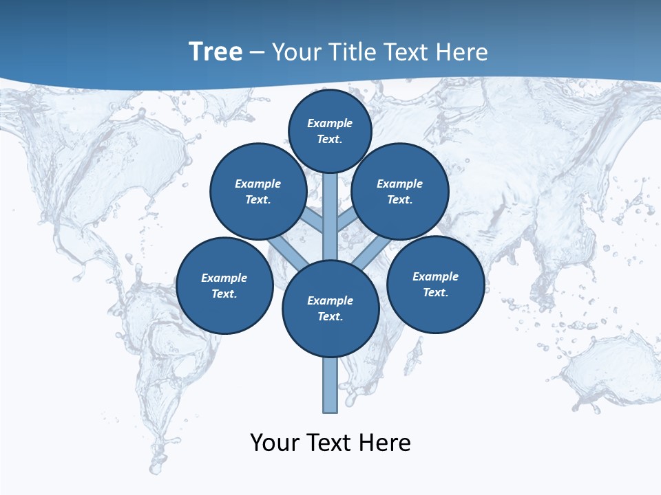 Clean White Flow PowerPoint Template