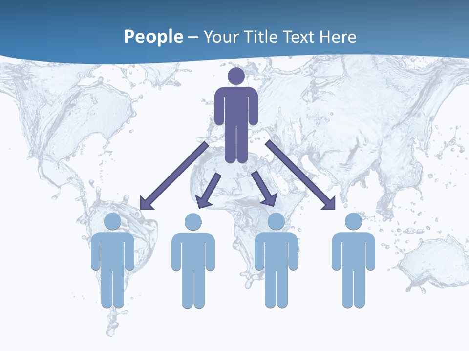 Clean White Flow PowerPoint Template