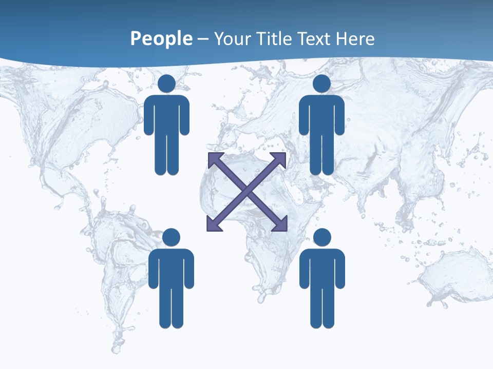 Clean White Flow PowerPoint Template