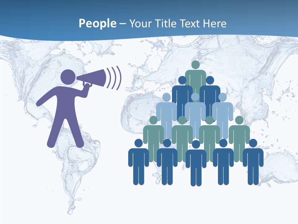 Clean White Flow PowerPoint Template