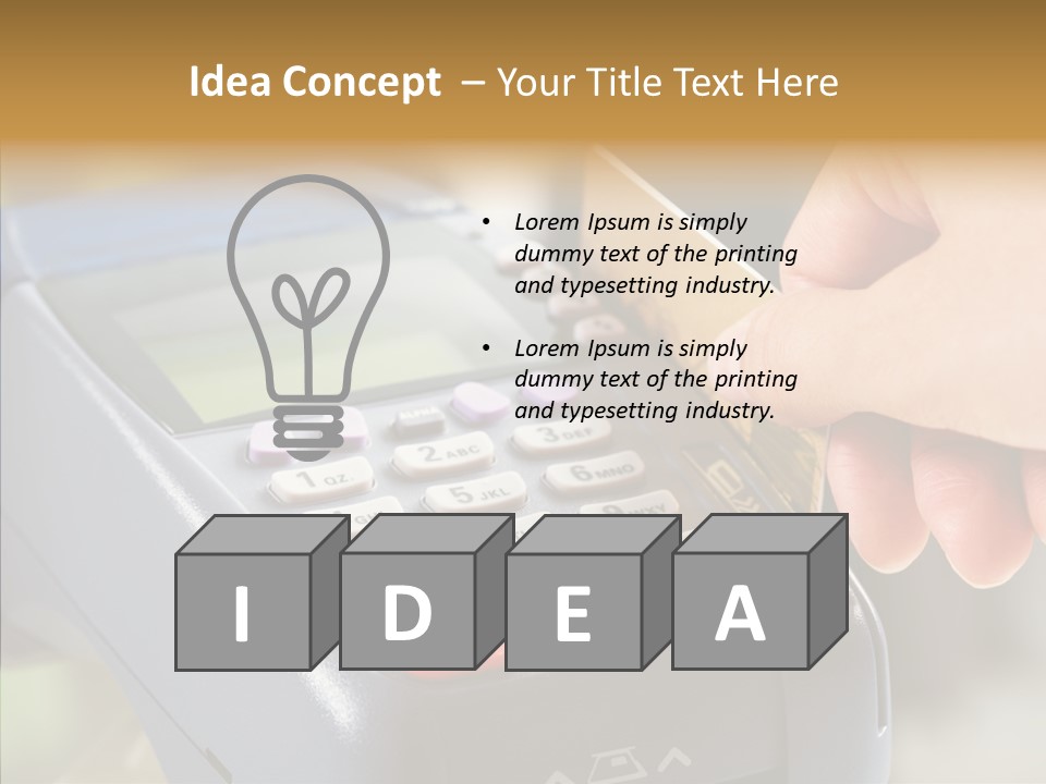 Buy Macro Debit PowerPoint Template