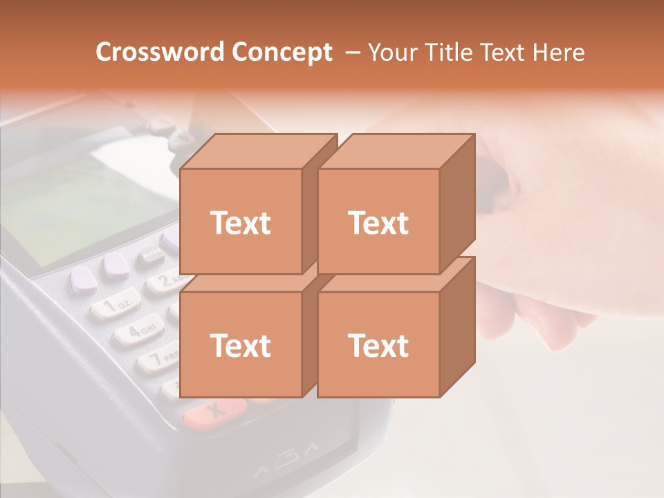 Button Image Purchase PowerPoint Template