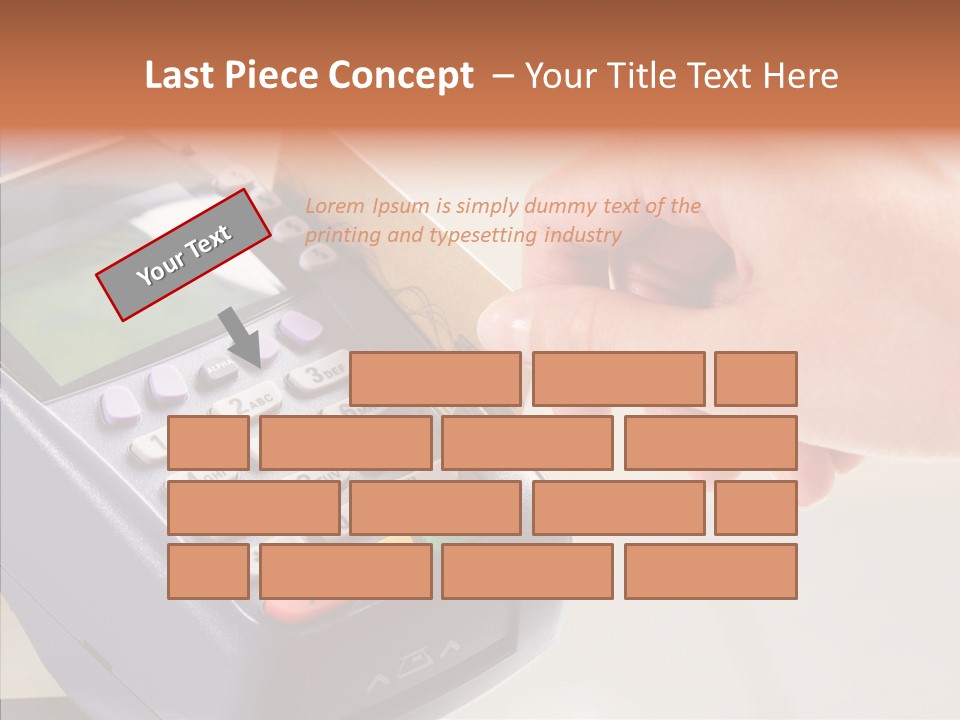 Button Image Purchase PowerPoint Template