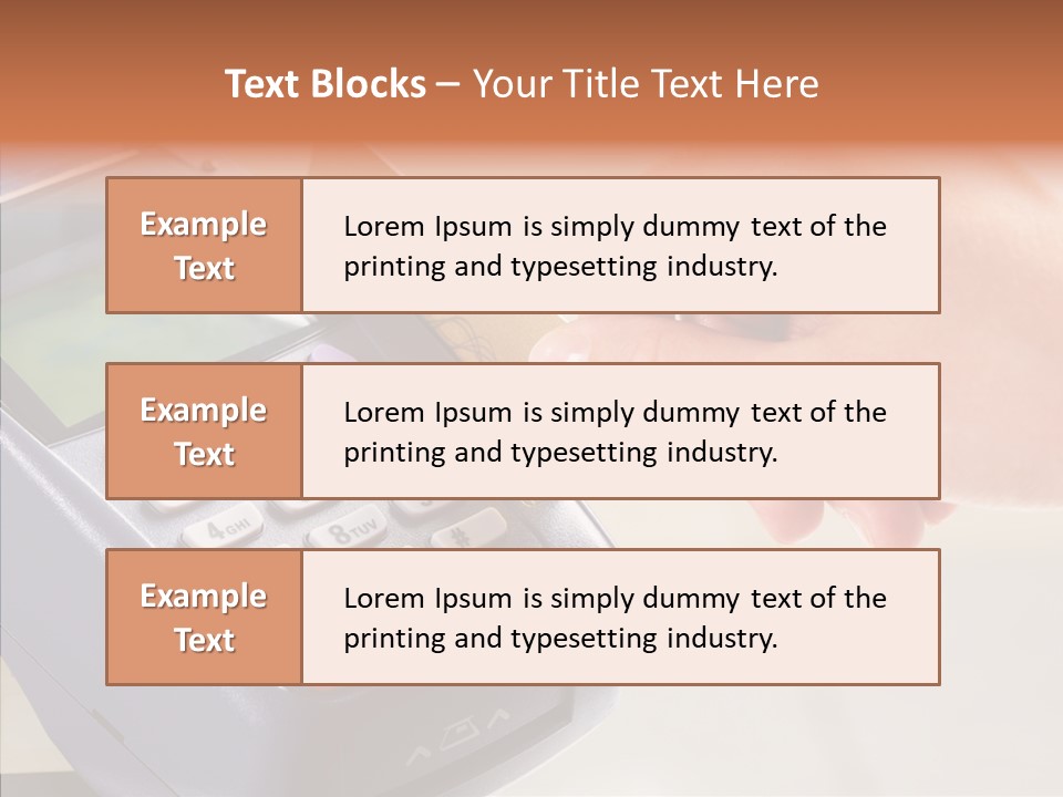 Button Image Purchase PowerPoint Template