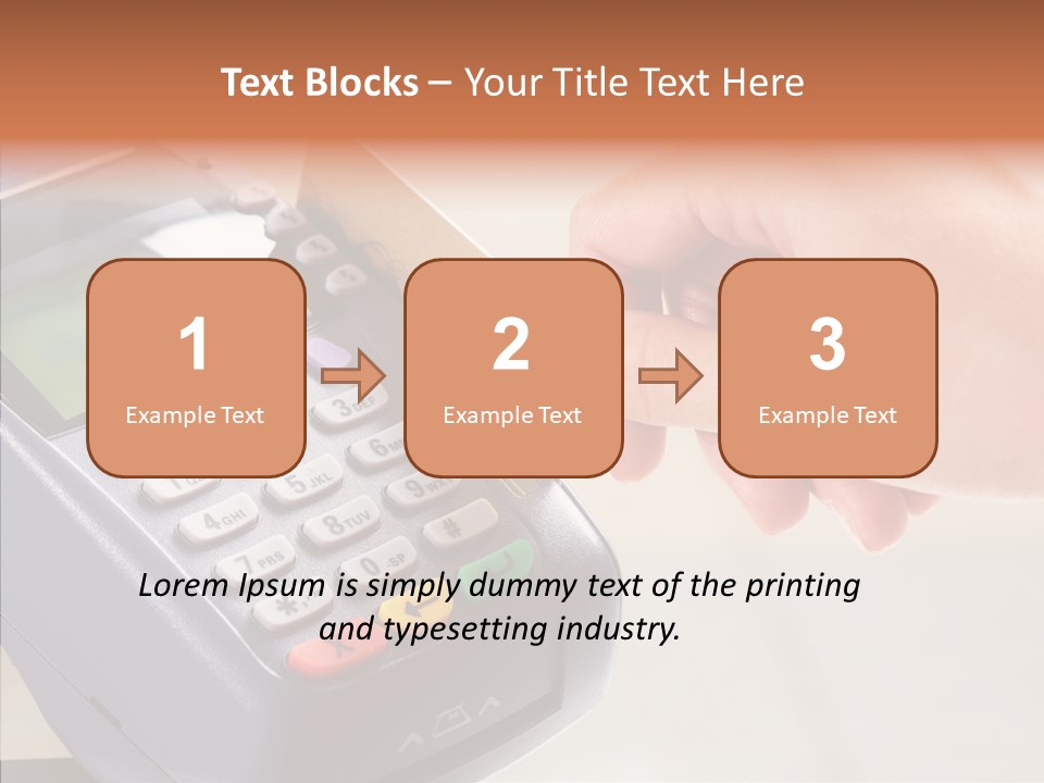 Button Image Purchase PowerPoint Template